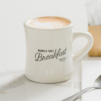 Tasse à café en porcelaine rétro classique de 12 oz, cadeau personnalisé pour la fête des mères, mugs de dîner