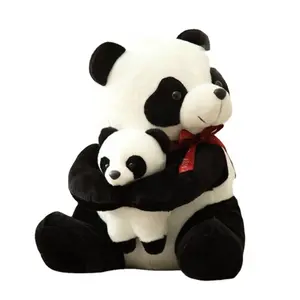 Grosir potongan dan indah boneka hewan mewah boneka Panda bantal boneka mewah untuk anak-anak