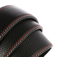Ceinture à cliquet en cuir véritable, bricolage, décontractée, de remplacement, pour boucle à glissière