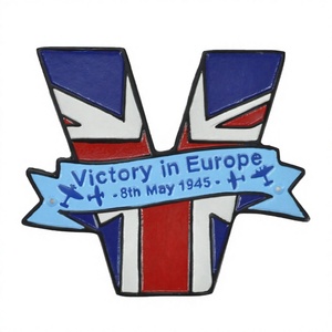 Panneau mural RAF au design du drapeau britannique, décoration murale, best-seller, vente en gros, panneau métallique idéal pour les récompenses - Product Image 1