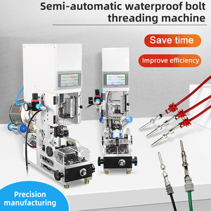 TR-FS16 bán tự động không thấm nước Bolt <span class=keywords><strong>threading</strong></span> Machine/tự kiểm tra cho ăn Cáp da <span class=keywords><strong>threading</strong></span> không thấm nước cắm máy - Product Image 3