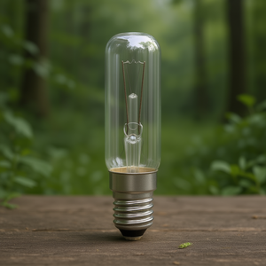 Lampadina Incandescente Tubolare E14 25W 220/240V 26x80mm Vetro Trasparente - Product Image 3