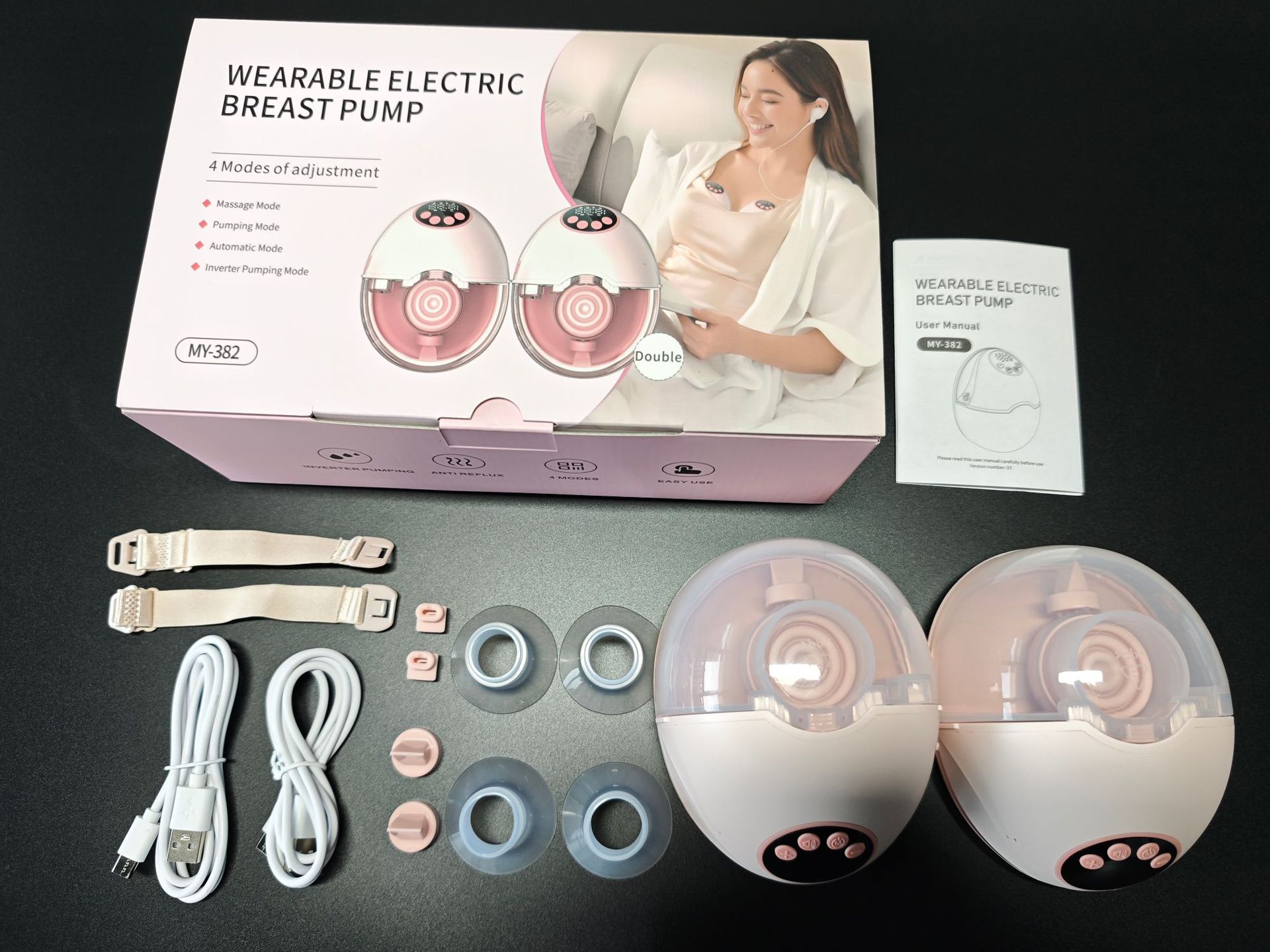 Double breast pump
