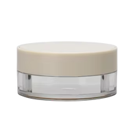 Boîte d'impression personnalisée OMI étui à poudre en vrac transparent en plastique vide pour soins de la peau en gros