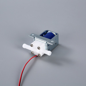 Mini-vanne solénoïde en plastique 2 voies pour eau et air, compatible avec les distributeurs d'eau électriques, type rapide, forte compatibilité - Product Image 3