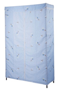 Perchero de ropa de metal de 3 niveles resistente y ajustable con barra para colgar y estantes superior e inferior para dormitorio o lavadero - Product Image 3