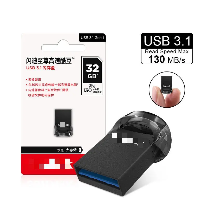 Nouveau lecteur Flash d'origine 3.0 clé USB CZ430 Super Mini clé USB 16GB 32GB 64GB 128GB 130 MB/S clé mémoire pour Sandisk