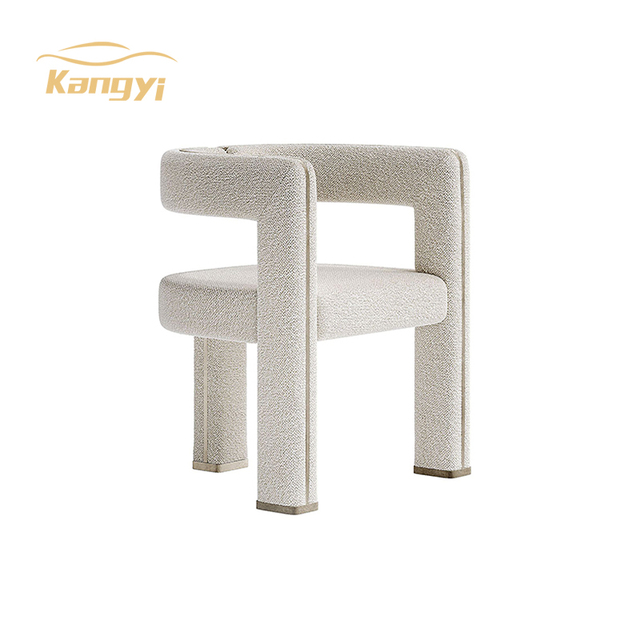 Luxury Modern Dining Room Furniture Gold Metal Business Design Home Hotel Indoor Velvet Dining Chair