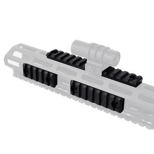 Nhà máy thể thao ngoài trời phụ kiện kim loại nhôm khối 5/7/13 khe cắm phổ theo dõi đường sắt Kit - Product Image 3