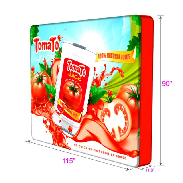 Eastern Signs Custom Tradeshow Exhibition Booth Display Tension Fabric Backdrop Seg Pop up Led Light Box