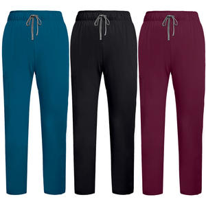 Touchhealthy logotipo personalizado Unisex salón Dental Hospital uniformes belleza enfermera Jersey Jogger pantalones médicos Scrubs conjuntos tela de mezclilla - Product Image 3