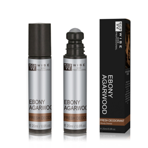Deodorante di legno di agaro di ebano e lozione antitraspirante rotolo su Mini con estratto di pianta organica <span class=keywords><strong>è</strong></span> <span class=keywords><strong>buono</strong></span> per la femmina rimuovere l'odore 20ml - Product Image 1