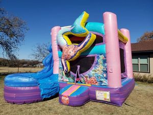 Farm Life Bounce House Combo - Wet/Dry vente en gros de combo humide avec toboggan nouvelle maison gonflable avec ventilateur - Product Image 5