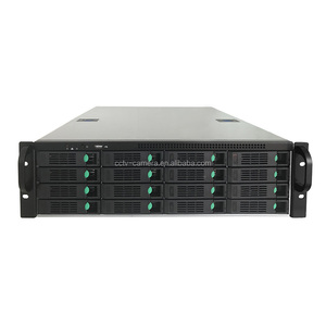 AI 지능형 인간의 모션 경보 감지 AC 240V 전원 3U 16 HDD Raid 8MP <span class=keywords><strong>128CH</strong></span> IVR 4K 스마트 128 CH <span class=keywords><strong>NVR</strong></span> - Product Image 1