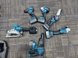 Factory Discount 6-in-1 Rechargeable Brushless Power <b>Tools</b> Lithium Battery <b>Tools</b> Power <b>Tool</b> <b>Set</b> - Product Image 6