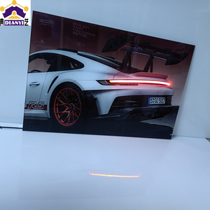 Customized Led Car <strong>Poster</strong> Neon Light up Light Box Sign Wall Neon Car <strong>Posters</strong> for Bedroom Game Room Decor - Product Image 3