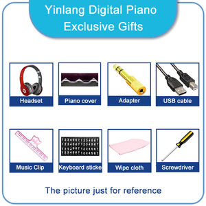 Piano 88 touches piano musical piano professionnel instrument à clavier - Product Image 5