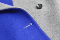 Mencoat Manteau d'hiver en laine haut de gamme pour homme, manteau long classique formel, manteau en cachemire, manteau sur mesure