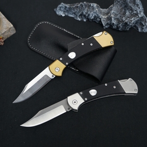 Coltello Tascabile Pieghevole <span class=keywords><strong>BUCK</strong></span> D2, Leggero e Resistente, Strumento EDC per Collezionisti di <span class=keywords><strong>Coltelli</strong></span>, Personalizzabile OEM per Uso in Campeggio - Product Image 4