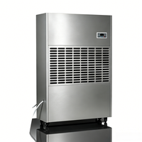 Déshumidificateur industriel vertical 480L/jour pour entrepôt, usine, atelier - Sécheur d'air commercial et absorbeur d'humidité
