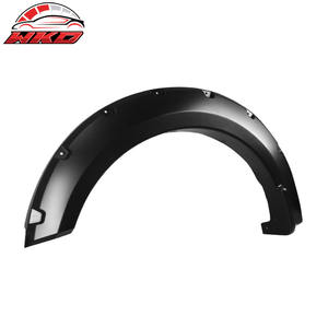 Convient aux Ford F150 2018-2019, élargisseurs d'ailes de style poche tout-terrain, 4 pièces, noir lisse en PP, panneau de carrosserie de véhicule, roue pour remplacement/réparation - Product Image 5