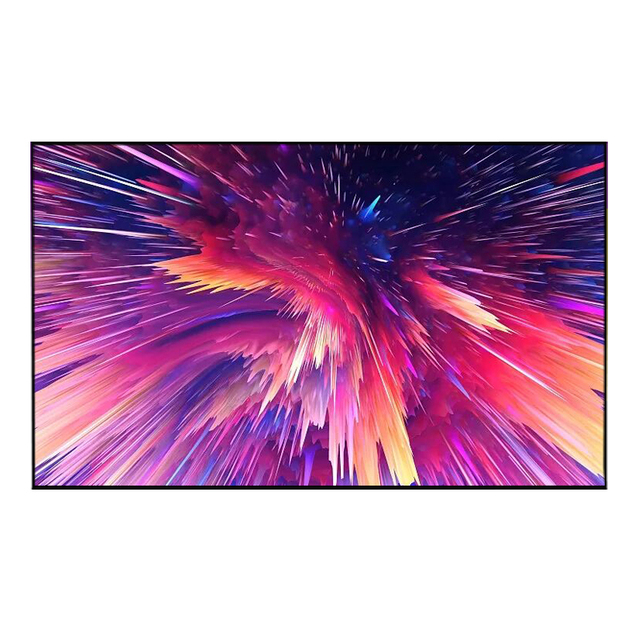 New TOPMEIJIA 100inch -250 Inch 16:9 Matte White Fabric Fixed Frame Video Projector Screen for Home Cinema CE/FCC/RoHS Certified
