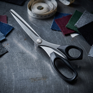 Professional Taiwan Stainless Steel Laser <b>Scissors</b> 8.5" Smooth Edge for <b>Sewing</b> & Embroidery DIY Fabric Shearing - Product Image 1