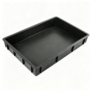 Vassoio Antistatico <span class=keywords><strong>Berserk</strong></span> Coating per la Movimentazione di Componenti Elettronici 4'x4, Vassoio Contenitore ESD Idroponico Termoconduttivo - Product Image 1