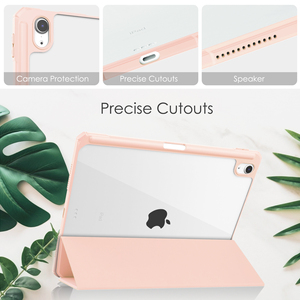 Nouvelle couverture <span class=keywords><strong>Folio</strong></span> intelligente couverture arrière en acrylique entièrement transparente pour <span class=keywords><strong>Apple</strong></span> iPad Air 11 2025 M3 tablette coque antichoc pour iPad Air 6 - Product Image 4