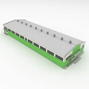 Ticari bina fabrikasyon çelik yapı İnşaat fiyat prefabrik Portal yapı bireysel kullanım için satış