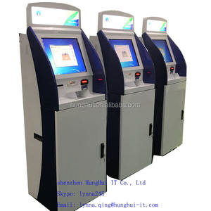 ตู้เอทีเอ็มบริการตนเองสำหรับชำระเงิน  พร้อมเ<span class=keywords><strong>ค</strong></span>รื่องจ่ายเงินสด เหรียญ <span class=keywords><strong>บัตร</strong></span>/ใบเสร็จ  รองรับ SDK  หน้าจอสัมผัสแบบ Capacitive  ตั้งพื้น ขนาด 23/27/32 นิ้ว - Product Image 3