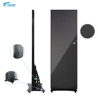 Mesin Iklan Poster LED Indoor P2.5 640x1920mm, Banner LED Iklan Bergerak, Layar Poster LED