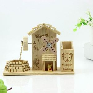 Wholesale Wooden Pen Holder Windmill <b>Music</b> <b>Box</b> for Mechanism - Product Image 6