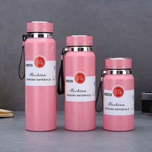 Botella Deportiva de Acero Inoxidable con Aislamiento al Vacío para Senderismo, Montañismo, Ciclismo y Viajes - Product Image 6