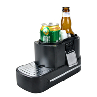 Accessoires de bar pour cuisine et table, jeu de football, mousseur à bière en conserve portable, distributeur de bière à ultrasons