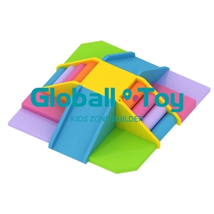 Màu Sắc Mới Thiết Kế Và Chất Lượng Cao Mềm Chơi Gói Thiết Lập Trẻ Em Trong Nhà Ngoài Trời Mềm Leo Cao Mềm Bóng Pit Cầu Vồng Cầu - Product Image 2