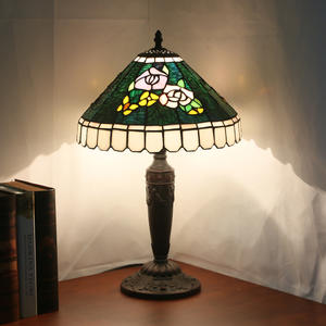 European Retro Cozy <b>Bedroom</b> Table <b>Lamps</b> Factory Direct Supply Creative Rose Design <b>for</b> Living Room Study Bar Counter - Product Image 1