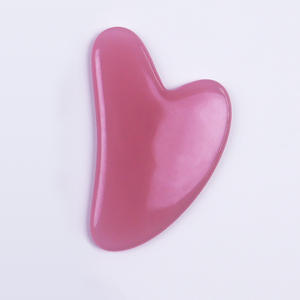 HZ Quick Bruising Full Body Acupoint Facial Back Massage 2026 Ready Jade Roller Ready Heart-Shaped Resin Gua Sha Board - Product Image 6