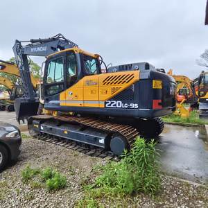 Presque neuf Hyundai 220lc-9s Excavatrice d'occasion de 22 tonnes Moteur de base de moteur d'origine Excavatrice Hyundai 220lc-9s à vendre - Product Image 2
