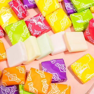 <strong>Sugar</strong> Snacks Fudge Mixed Fruit Flavor Wedding Festive Fruit <strong>Cube</strong> <strong>Candy</strong> Bulk 105g Glucose - Product Image 3