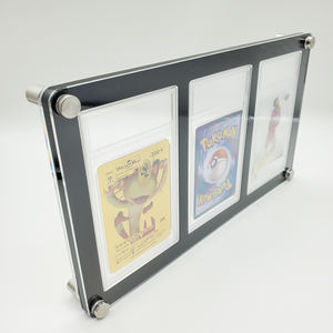 Présentoir magnétique transparent en lucite acrylique pour <span class=keywords><strong>booster</strong></span> Pokemon - Product Image 3