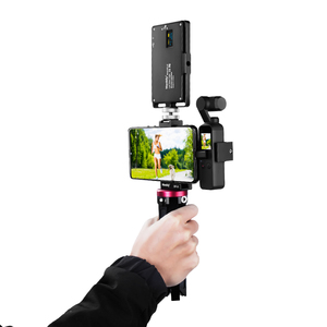 Manbily OP-01 Cầm Tay Khung Giá Đỡ Điện Thoại <span class=keywords><strong>Tripod</strong></span> Núi với Lạnh Giày cho DJI Osmo Túi Phụ Kiện - Product Image 1