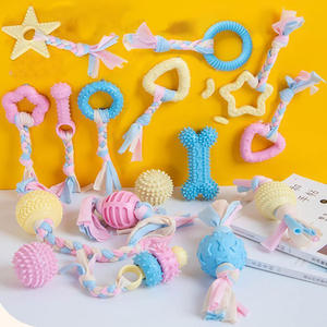 TPR Fish Chew Bone Durable Dog Toy para masticadores agresivos Bone Dog Chew Toy - Product Image 5