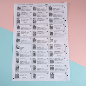 Tùy Chỉnh Mã QR Nhãn Dán Nhãn Không Thấm Nước Biến Mã QR Mã Vạch Nhãn Dán Nhãn Printablethermal Nhãn Dán - Product Image 4