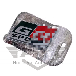 Autocollant 3D en métal pour voiture, emblème de calandre avant pour <span class=keywords><strong>Toyota</strong></span> Alphard Avensis <span class=keywords><strong>Prius</strong></span> Crown Yaris GR SPORT - Product Image 3