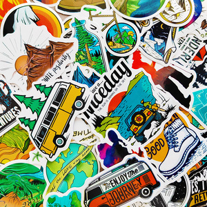 Pegatinas de Vinilo Brillante Adhesivas, Resistentes al Agua, con Diseño de Cáscara de Huevo Colorida, Personalizadas, para Promoción y Manualidades - Product Image 2