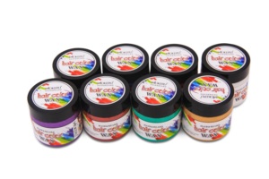 Mokeru 임시 헤어 클레이 스타일링 컬러 pomade 가장자리 크림 전문 헤어 수염 염료 컬러 헤어 왁스