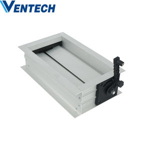 Ventech Hvac電動ボリュームコントロールダンパー24Vスクエア長方形HVACエアフローボリュームコントロールダンパー - Product Image 3