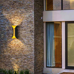 Sáng tạo nghệ thuật phong cách Backdrop Tường Đèn lối đi cầu thang ngoài trời chiếu sáng trang trí không thấm nước <span class=keywords><strong>LED</strong></span> tường ánh sáng - Product Image 1