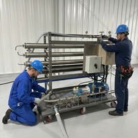 Prix usine, excellent polissage, boîtier de membrane en acier inoxydable (SS) en matériaux 304/316, 8 pouces, 8040, 3838, 6338, 6438, 8038, 8080 pour le traitement de l'eau